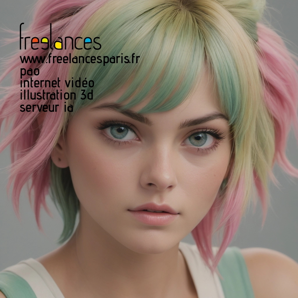 Pao mise en page internet vidéo illustration 3d serveur IA générative AI freelance paris studio de création magazines 8l7hf7b0